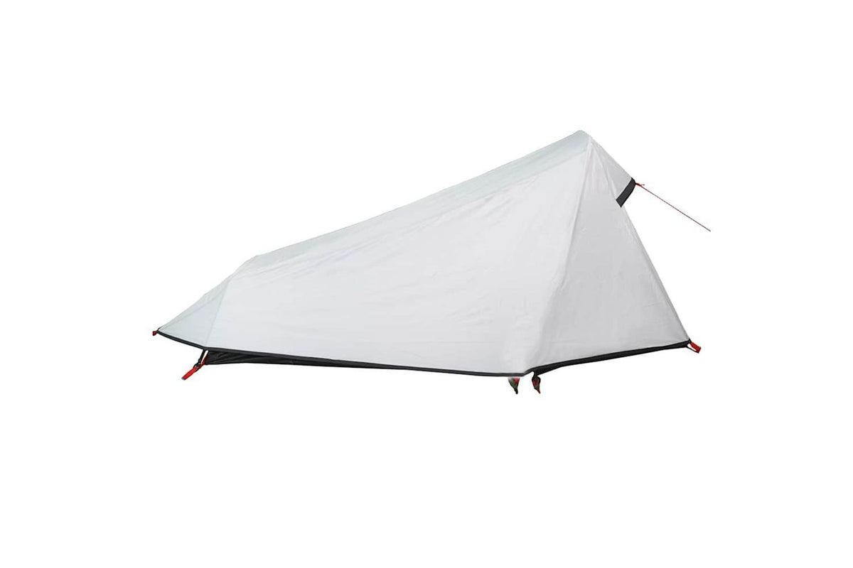 Vidaxl Camping Tent Tunnel 1-person White Blackout Fabric Waterproof-9