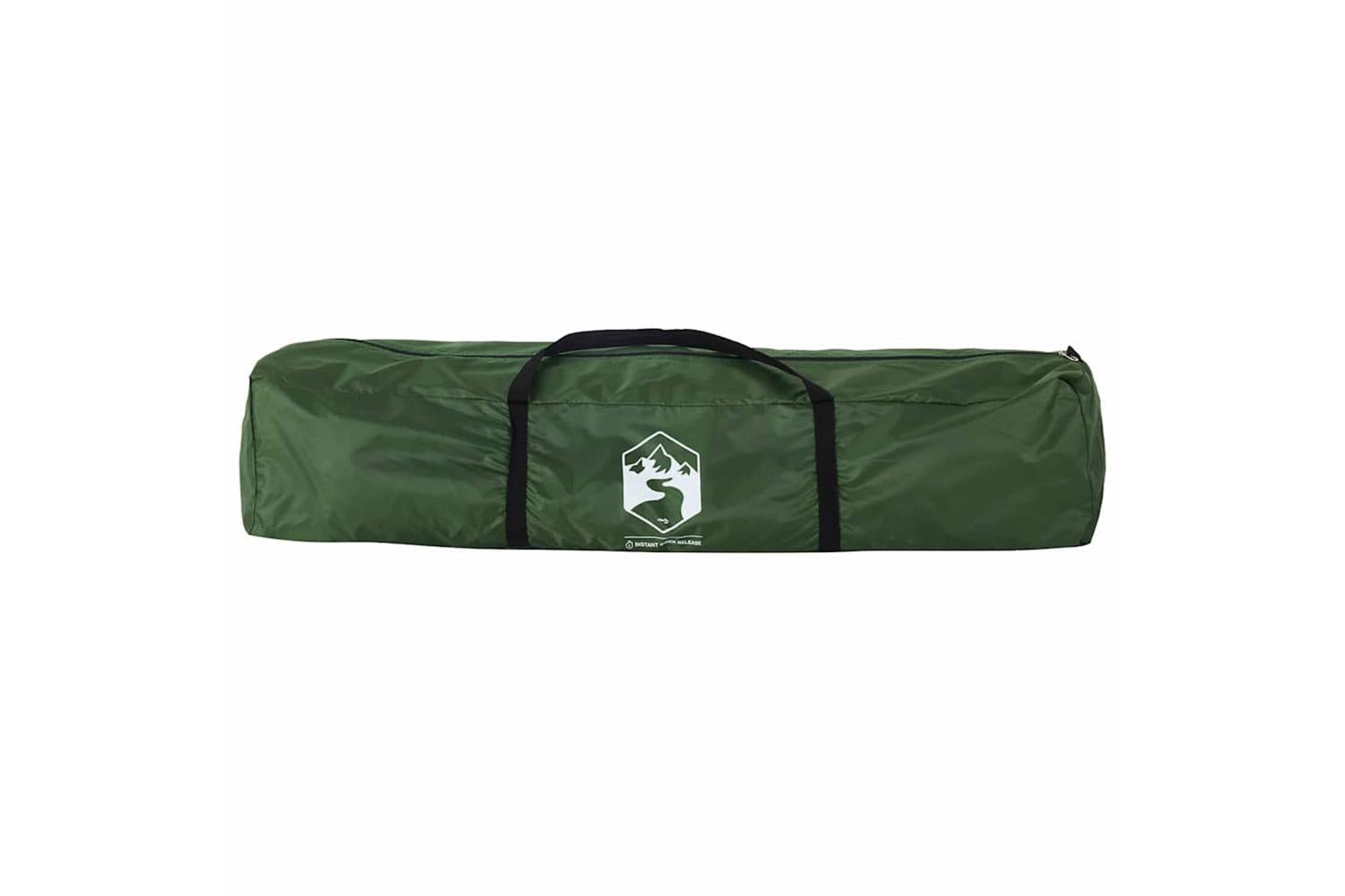 Vidaxl Camping Tent Cabin 4-person Green Quick Release-9