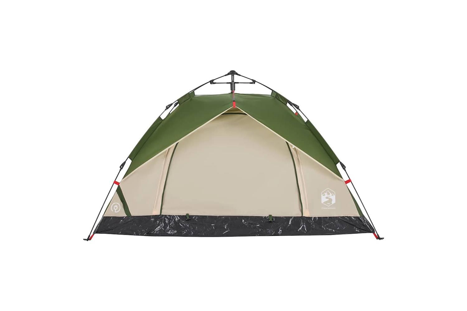 Vidaxl Camping Tent Dome 2-person Green Quick Release-5