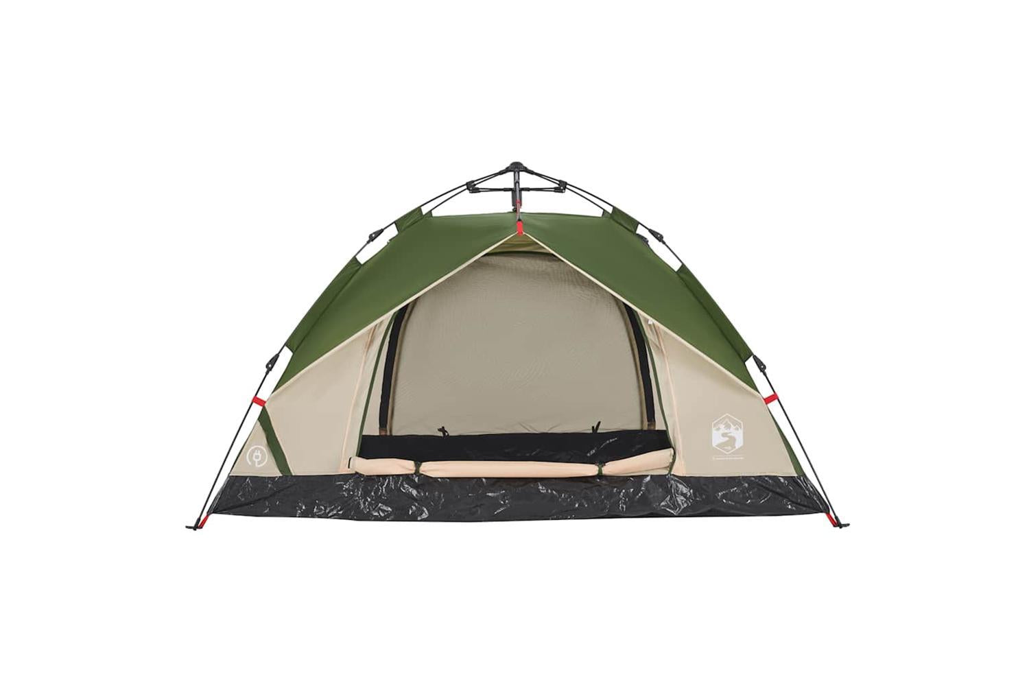 Vidaxl Camping Tent Dome 2-person Green Quick Release-7