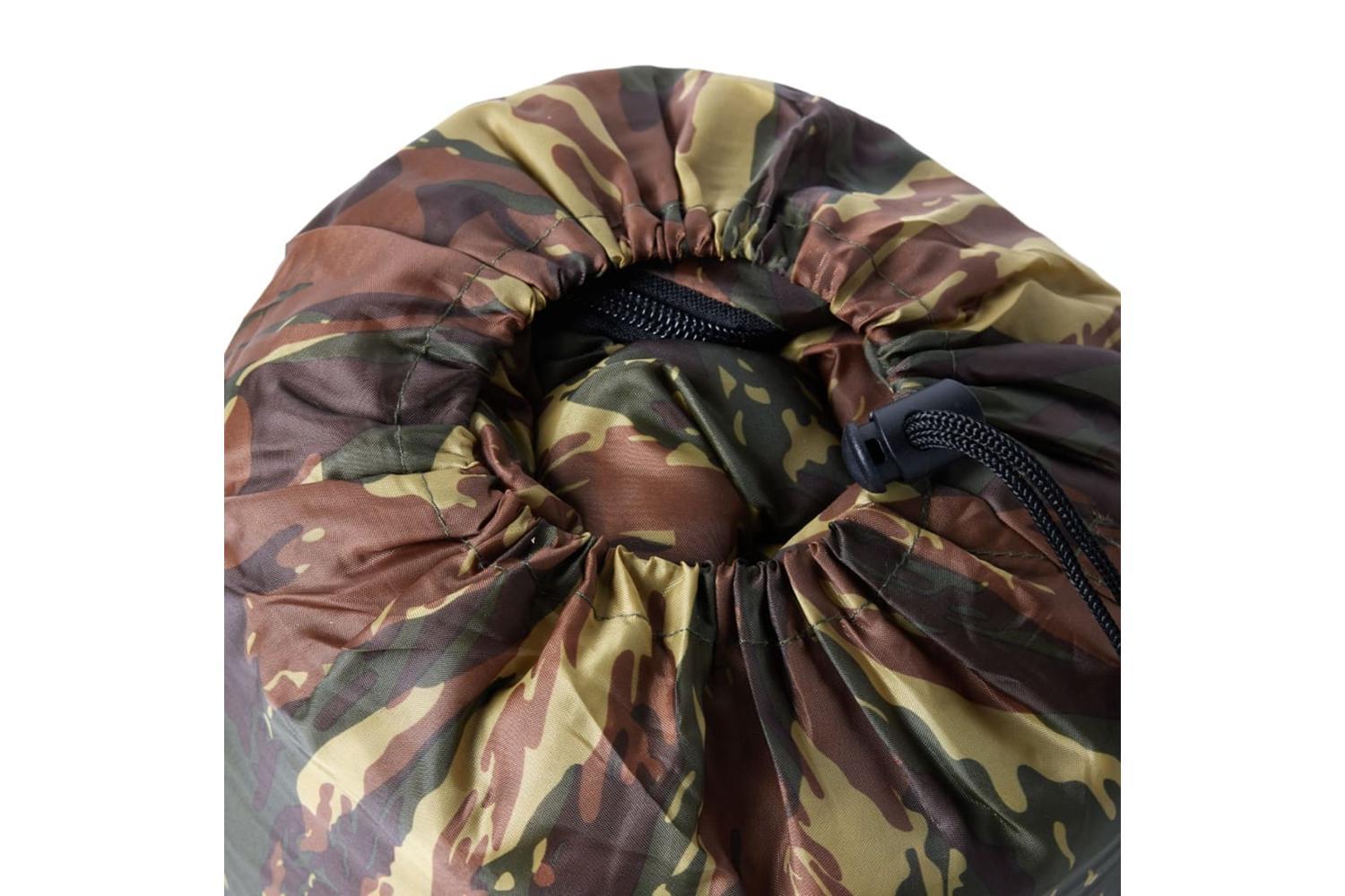 Vidaxl Mummy Sleeping Bag For Adults Camping 3 Seasons-3