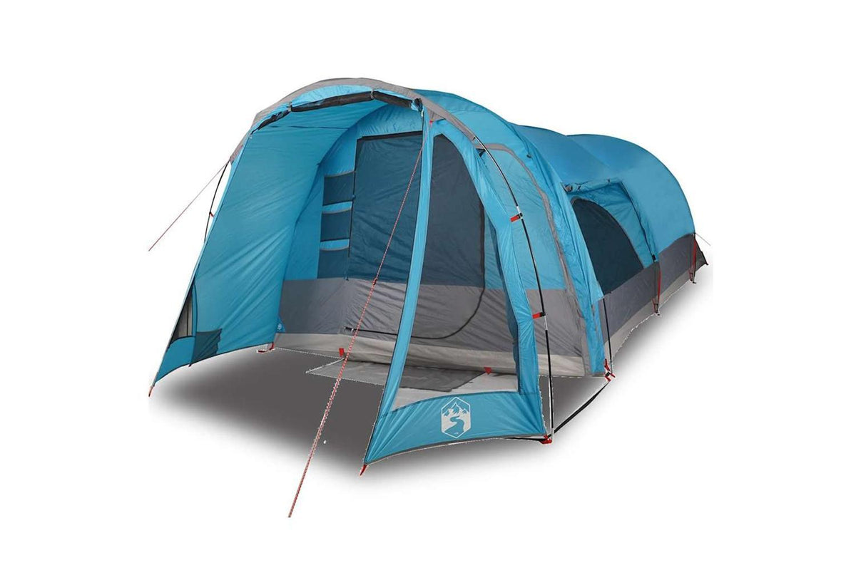 Vidaxl Family Tent Tunnel 8-person Blue Waterproof