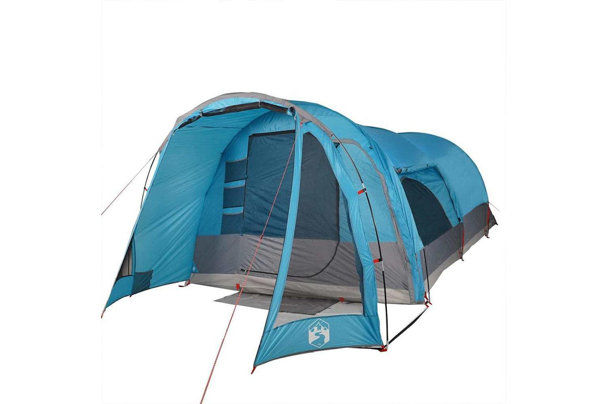 Vidaxl Family Tent Tunnel 8-person Blue Waterproof-4