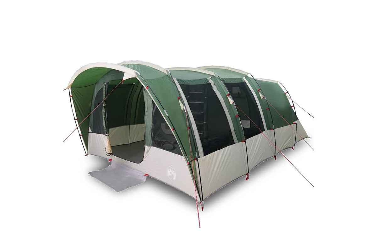 Vidaxl Family Tent Tunnel 8-person Green Waterproof-2