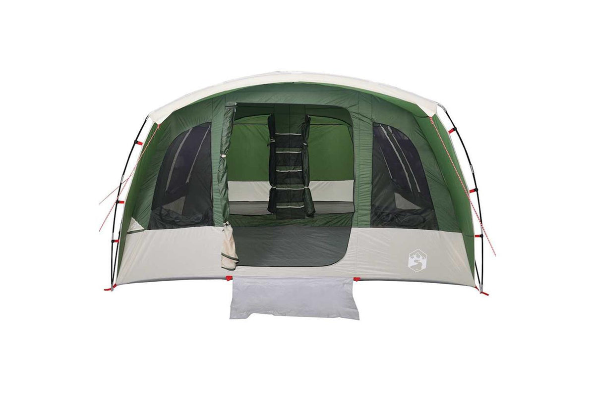 Vidaxl Family Tent Tunnel 8-person Green Waterproof-7