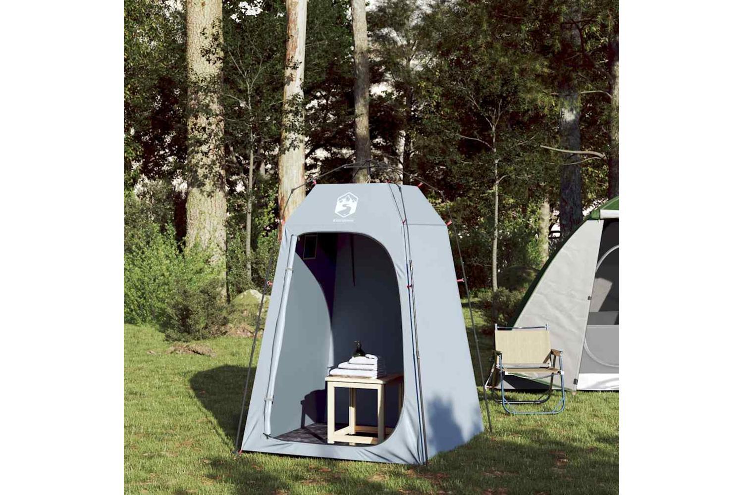 Vidaxl Privacy Tent Grey Quick Release Waterproof-3