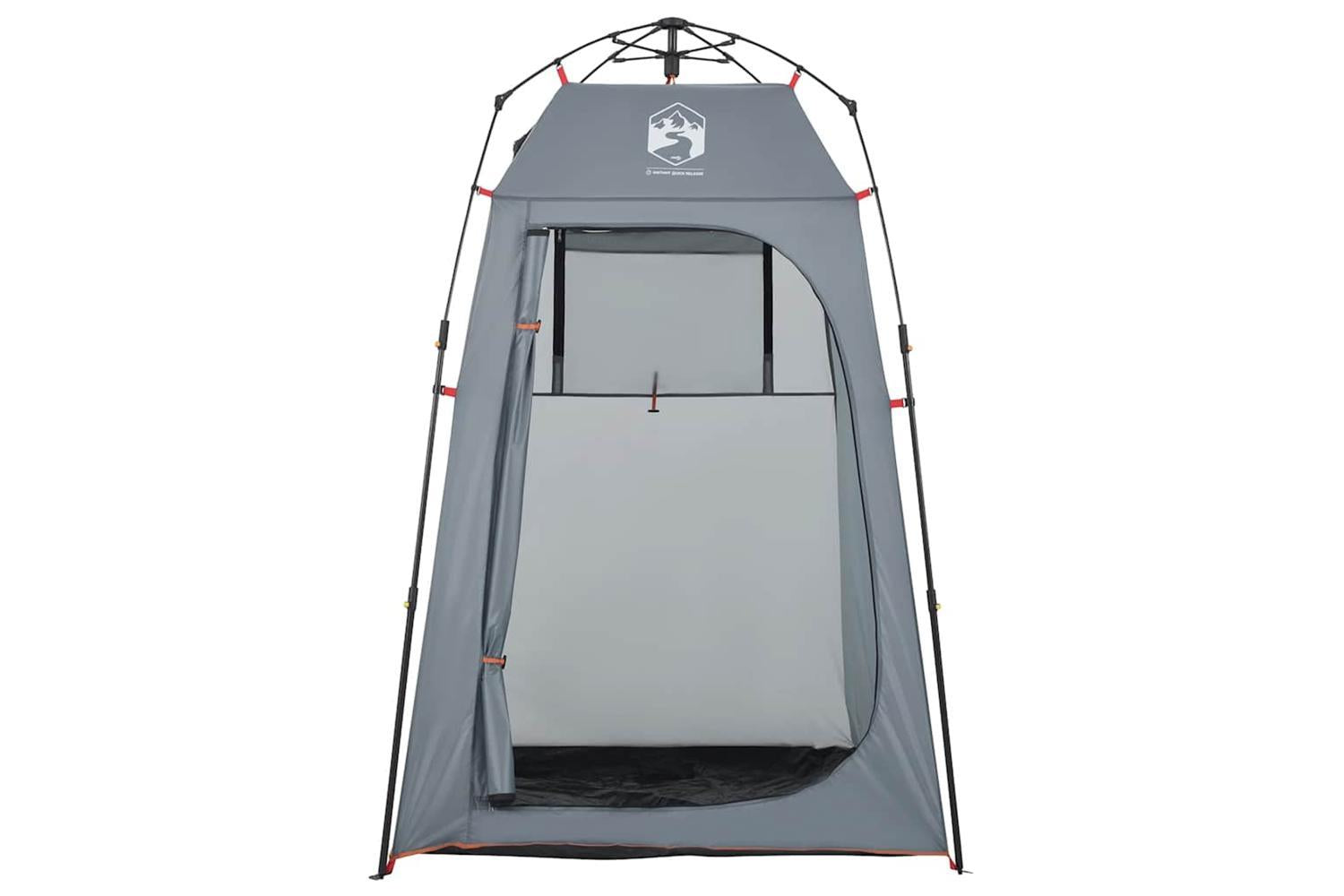Vidaxl Privacy Tent Grey Quick Release Waterproof-6