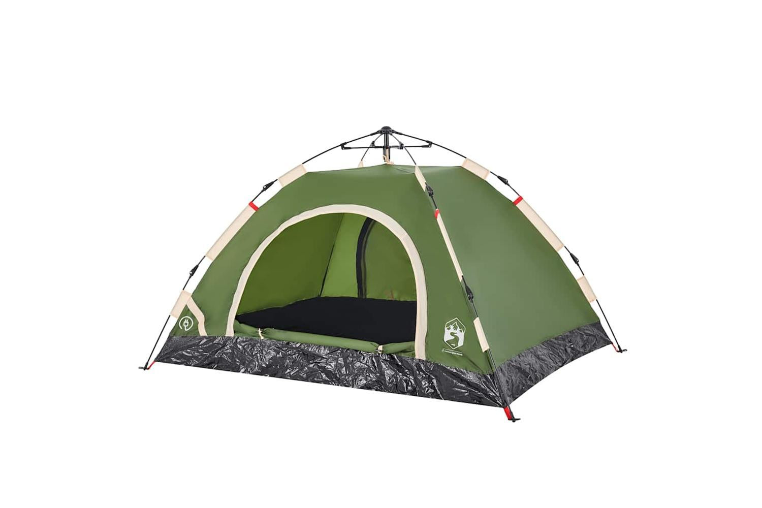 Vidaxl Camping Tent 2-person Green Quick Release-4