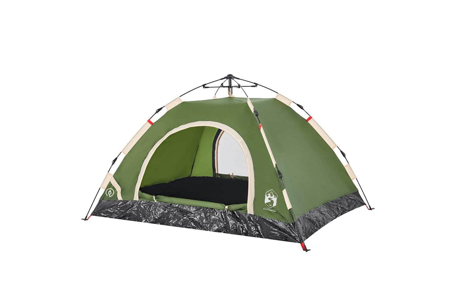 Vidaxl Camping Tent 2-person Green Quick Release-5