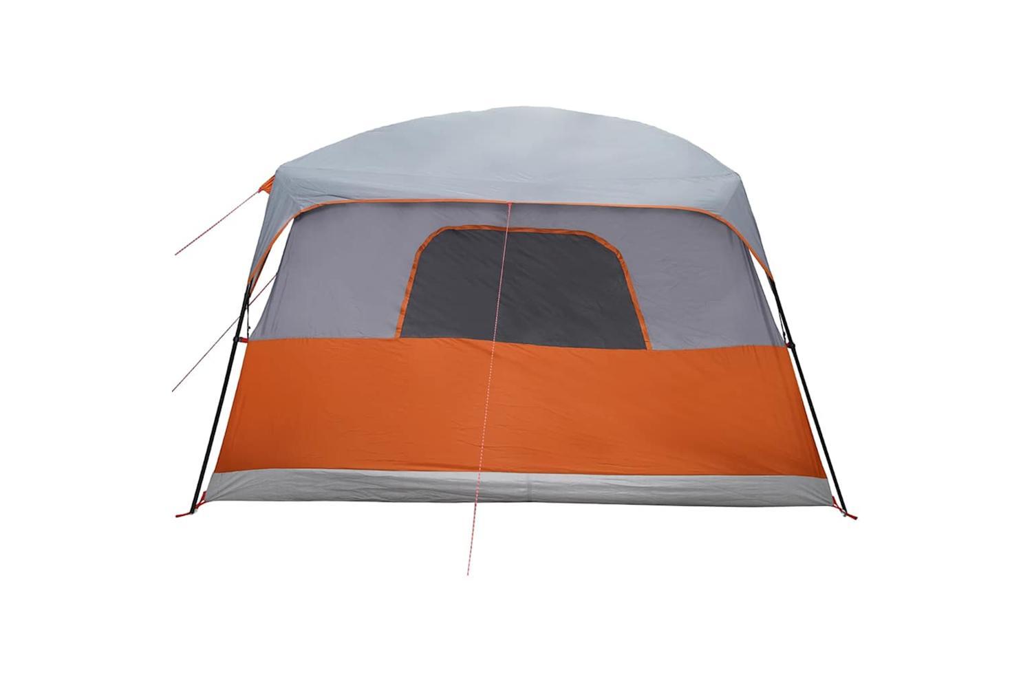Vidaxl Family Tent Cabin 10-person Grey Waterproof-7