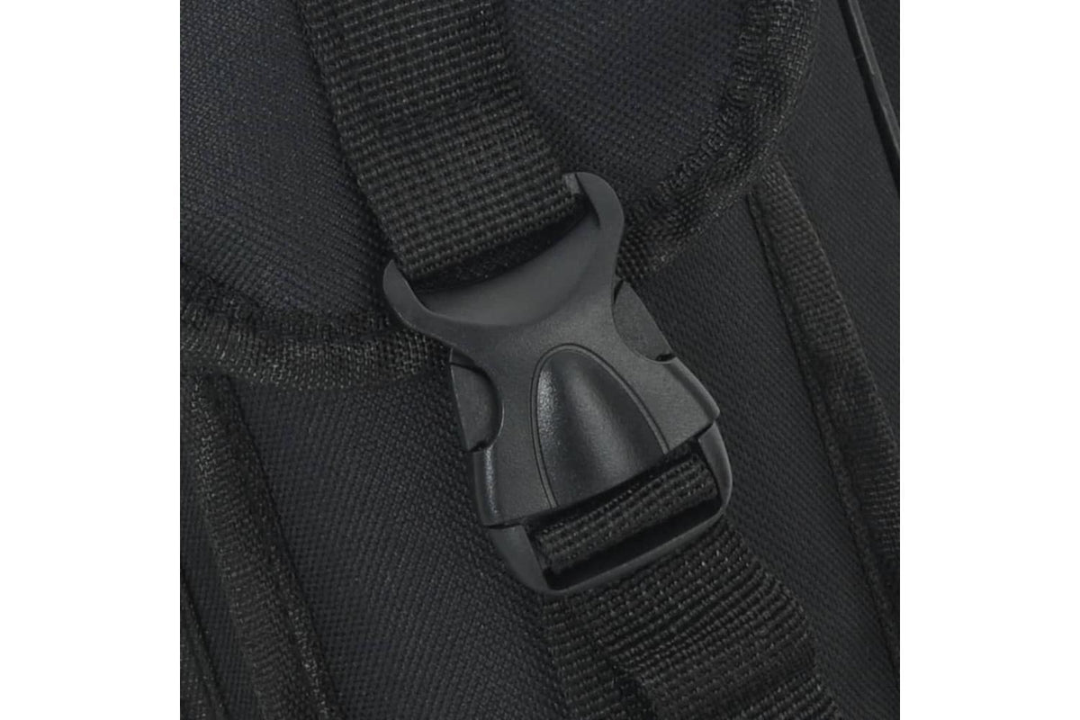 Vidaxl Fishing Rod Bag Black 150 Cm Oxford Fabric-6