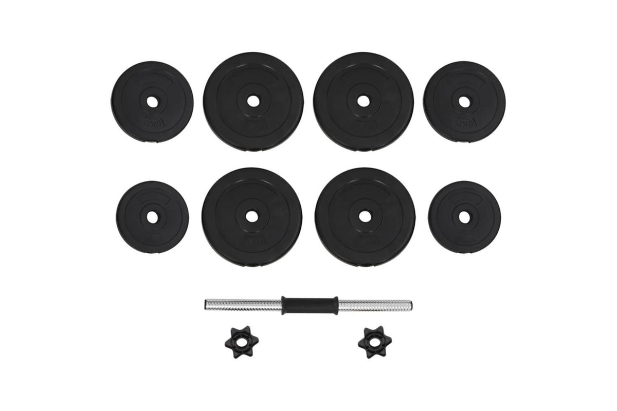 Vidaxl 1 X Dumbbells 15kg.-3