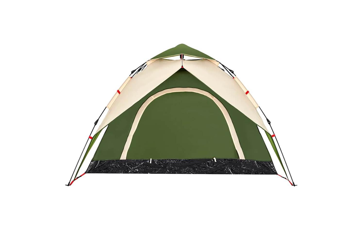 Vidaxl Camping Tent Dome 3-person Green Quick Release-8