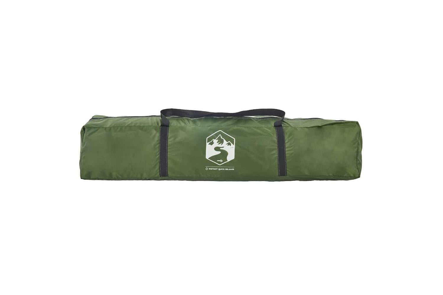 Vidaxl Camping Tent Dome 3-person Green Quick Release-9