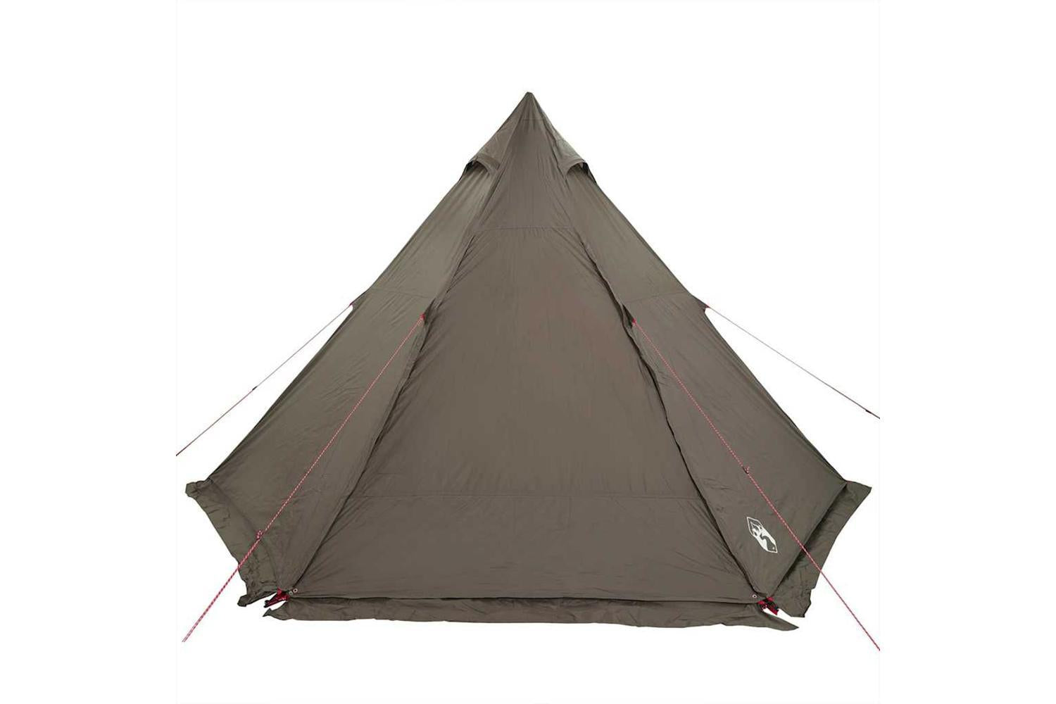 Vidaxl Family Tent Tipi 6-person Brown Waterproof-6