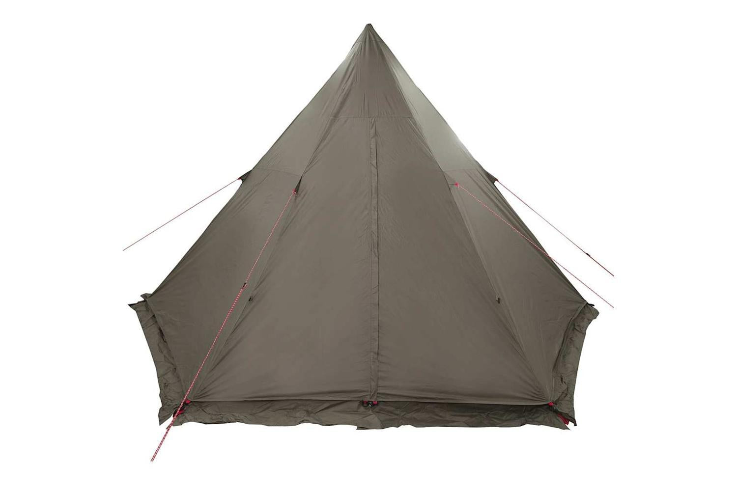 Vidaxl Family Tent Tipi 6-person Brown Waterproof-10