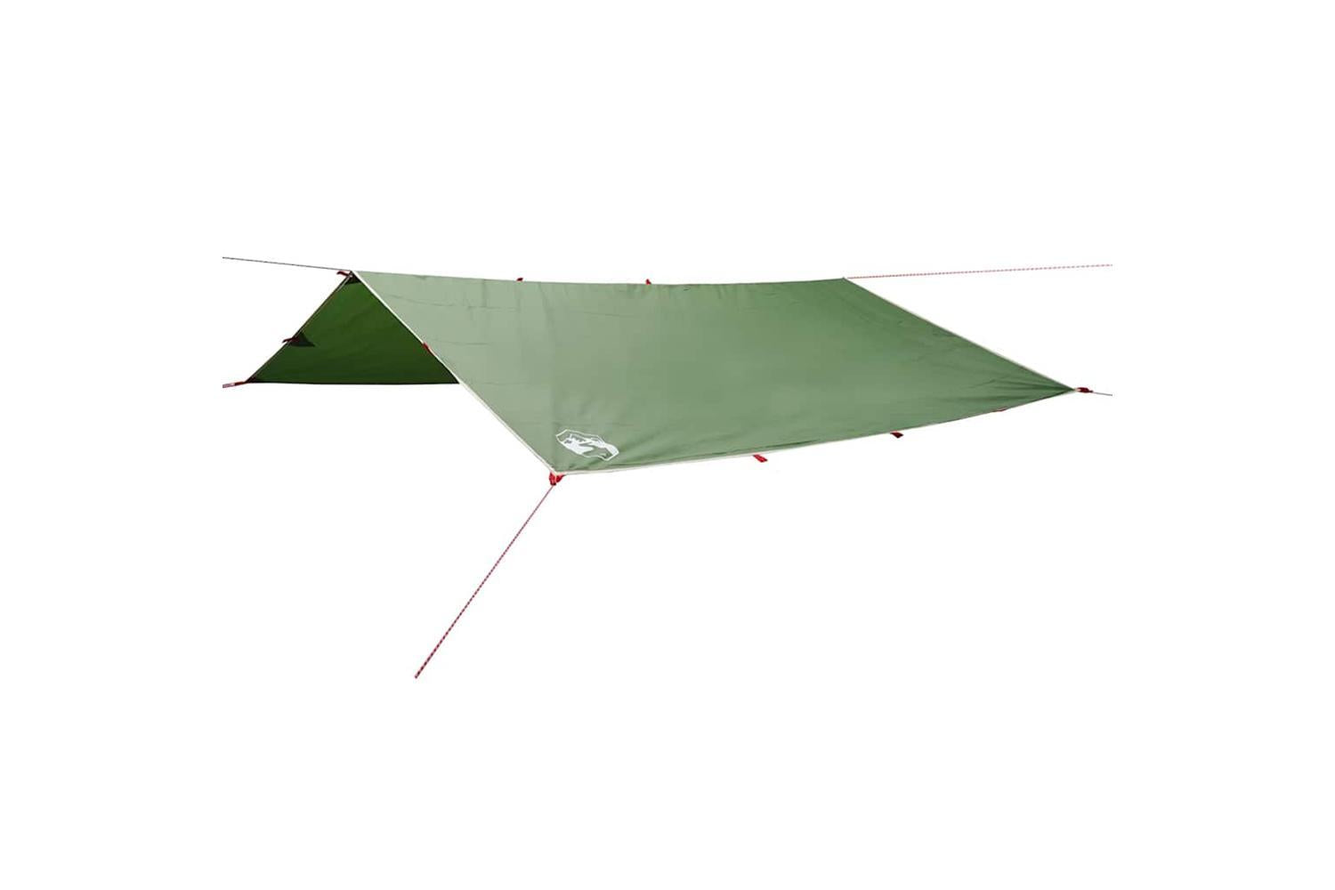 Vidaxl Camping Tarp Green 500x294 Cm Waterproof-2