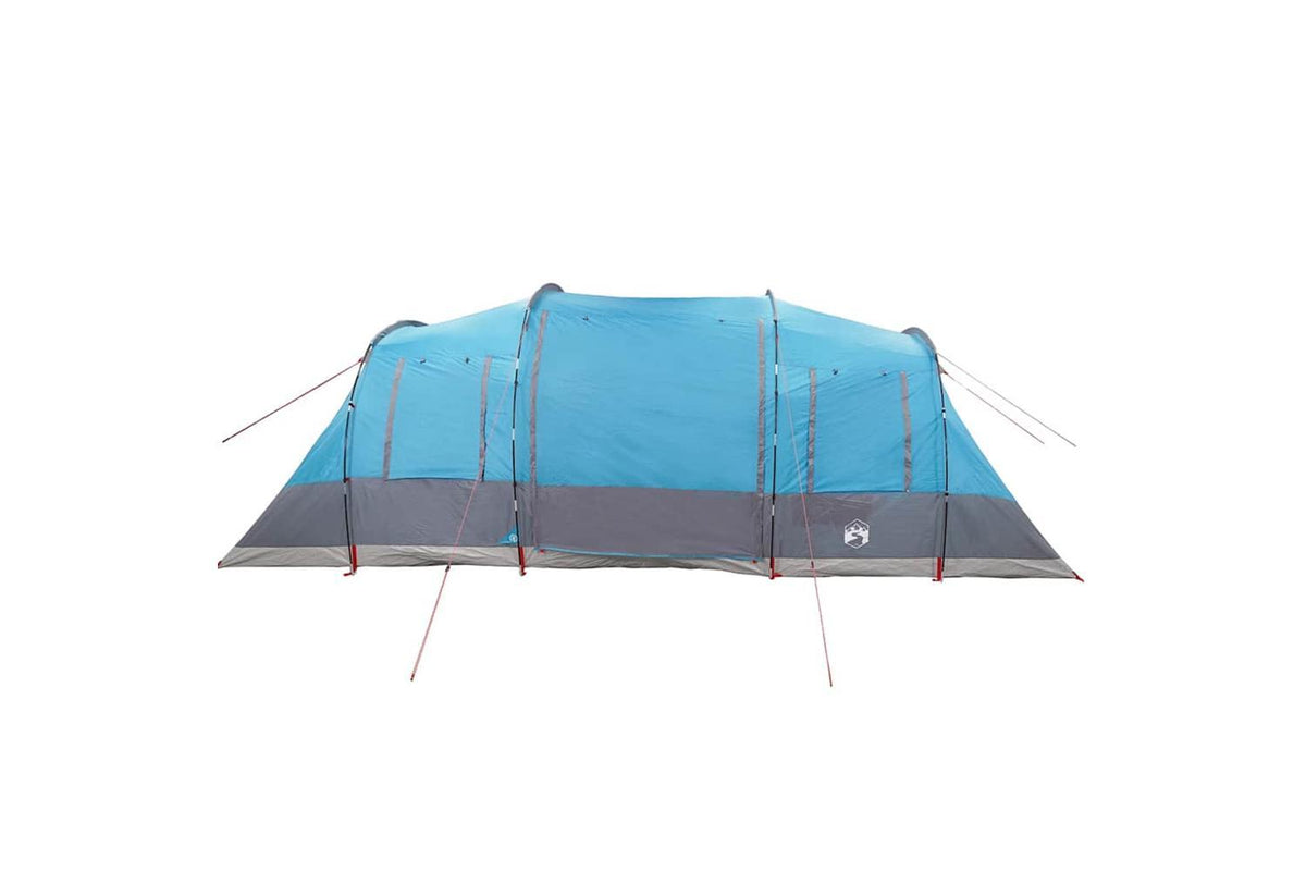 Vidaxl Family Tent Tunnel 6-person Blue Waterproof-7