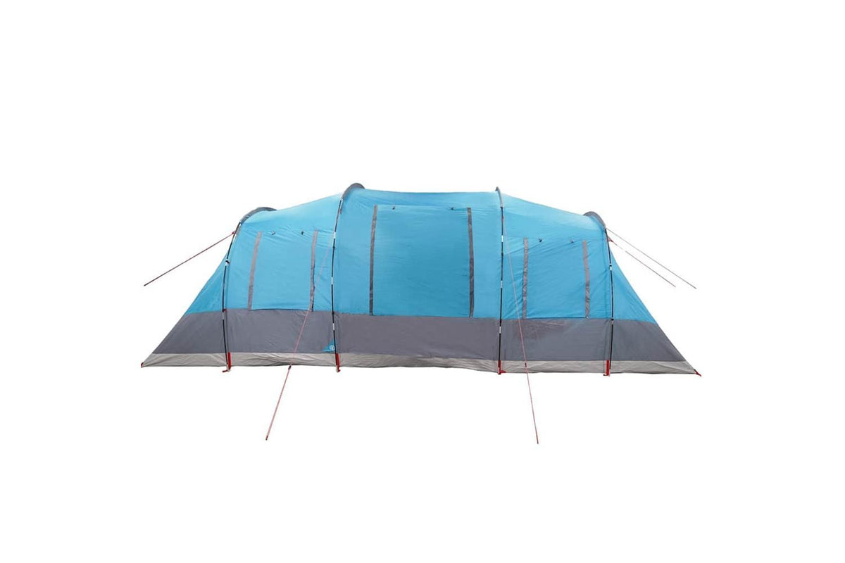 Vidaxl Family Tent Tunnel 6-person Blue Waterproof-9