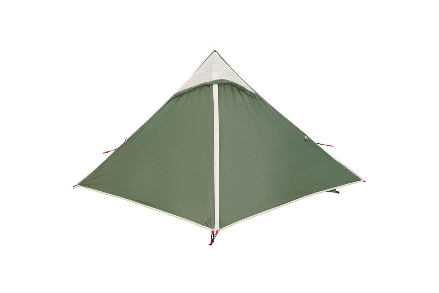 Vidaxl Camping Tent 2-person Green Waterproof-5