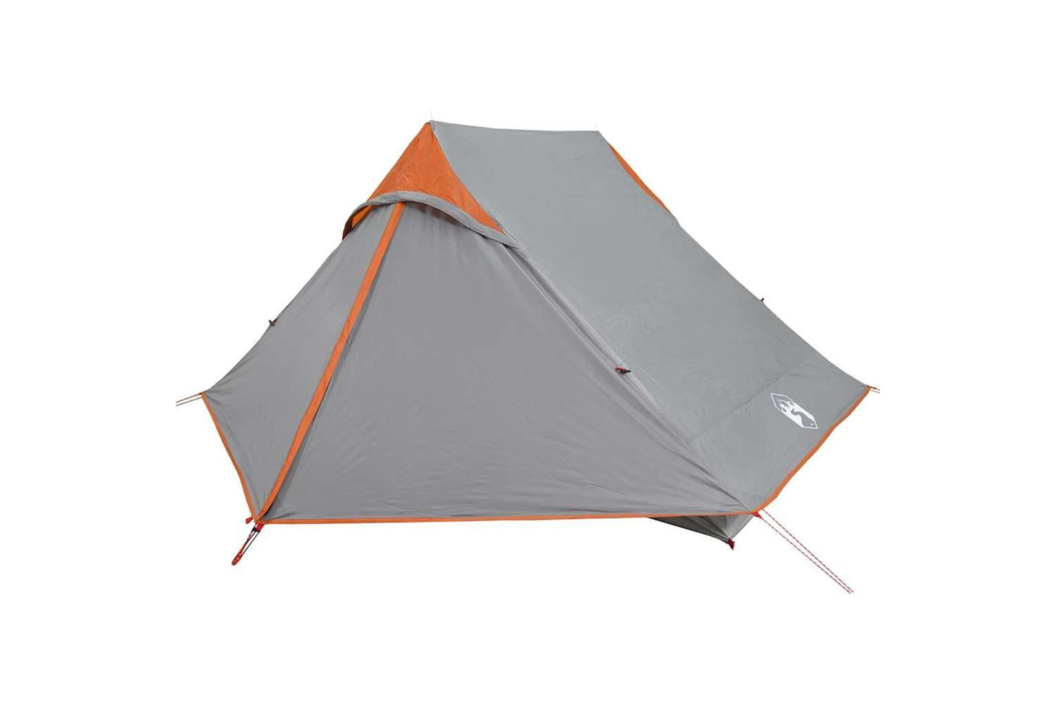 Vidaxl Camping Tent 2-person Grey Waterproof-3