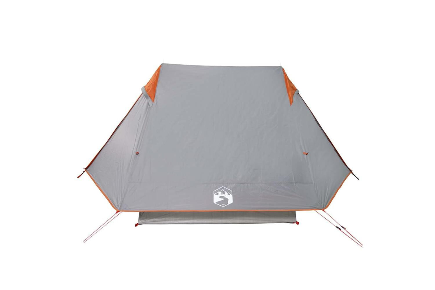 Vidaxl Camping Tent 2-person Grey Waterproof-9