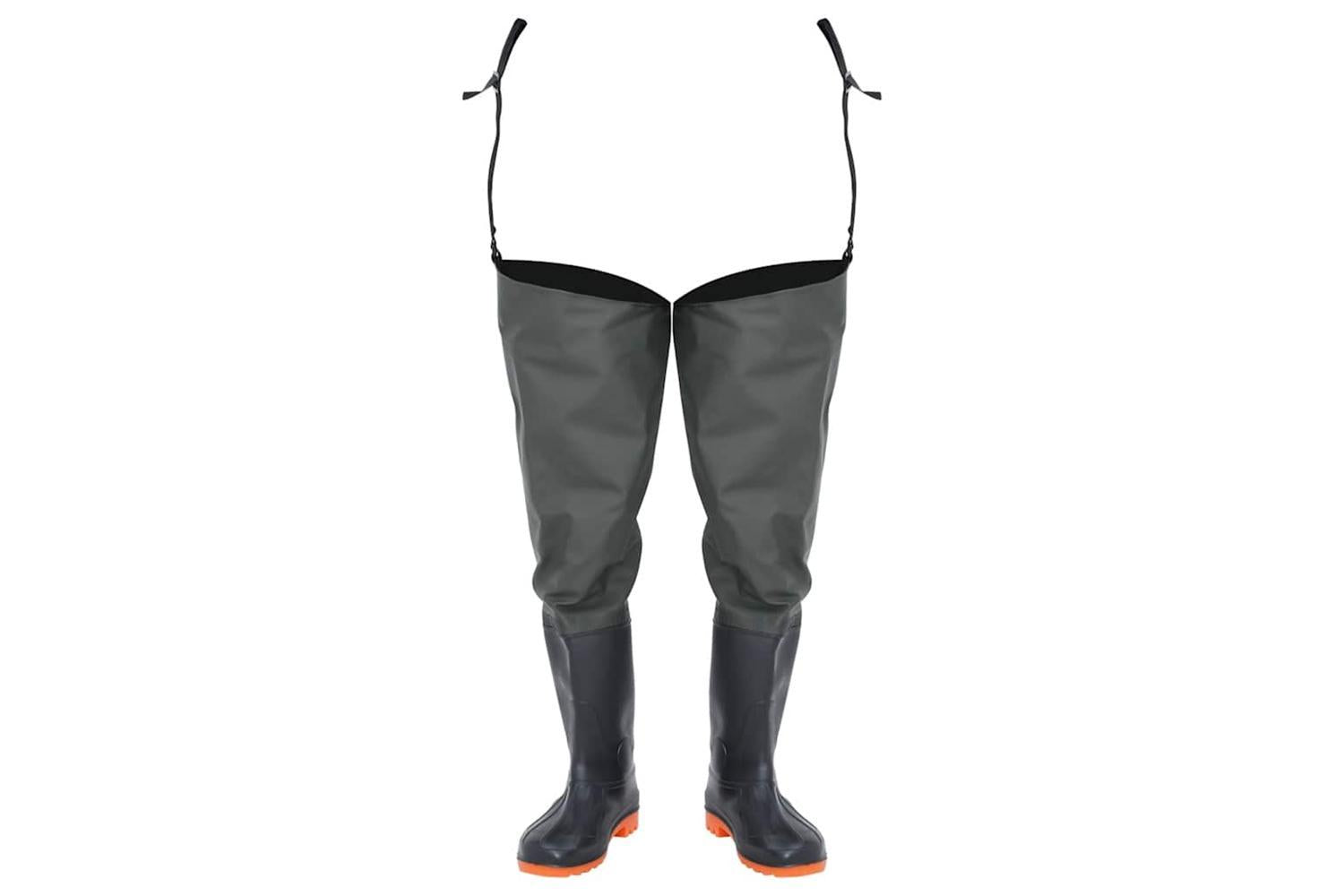 Vidaxl Hip Waders Dark Green Size 45-2