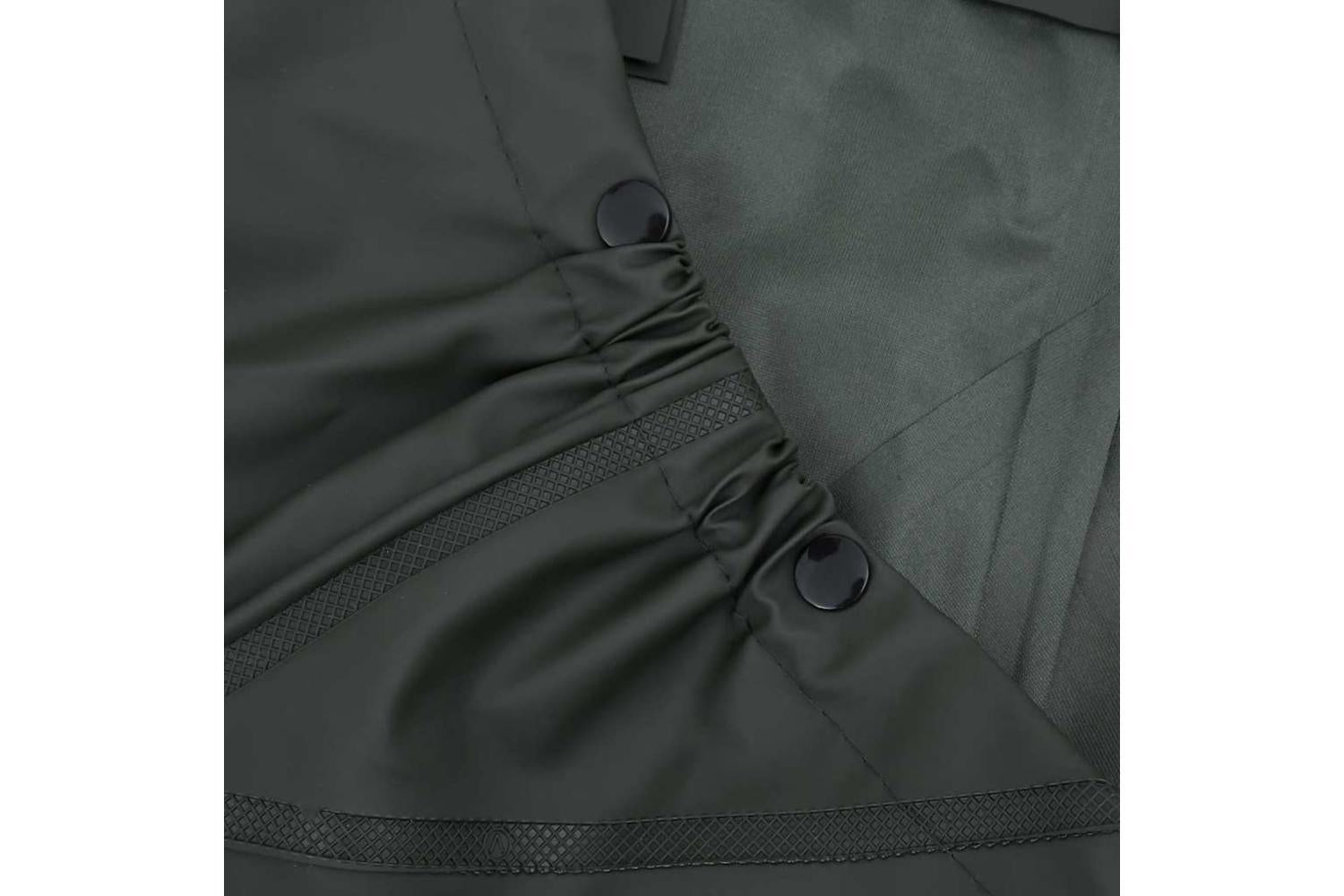 Vidaxl Chest Waders With Boots Dark Green Size 38-6