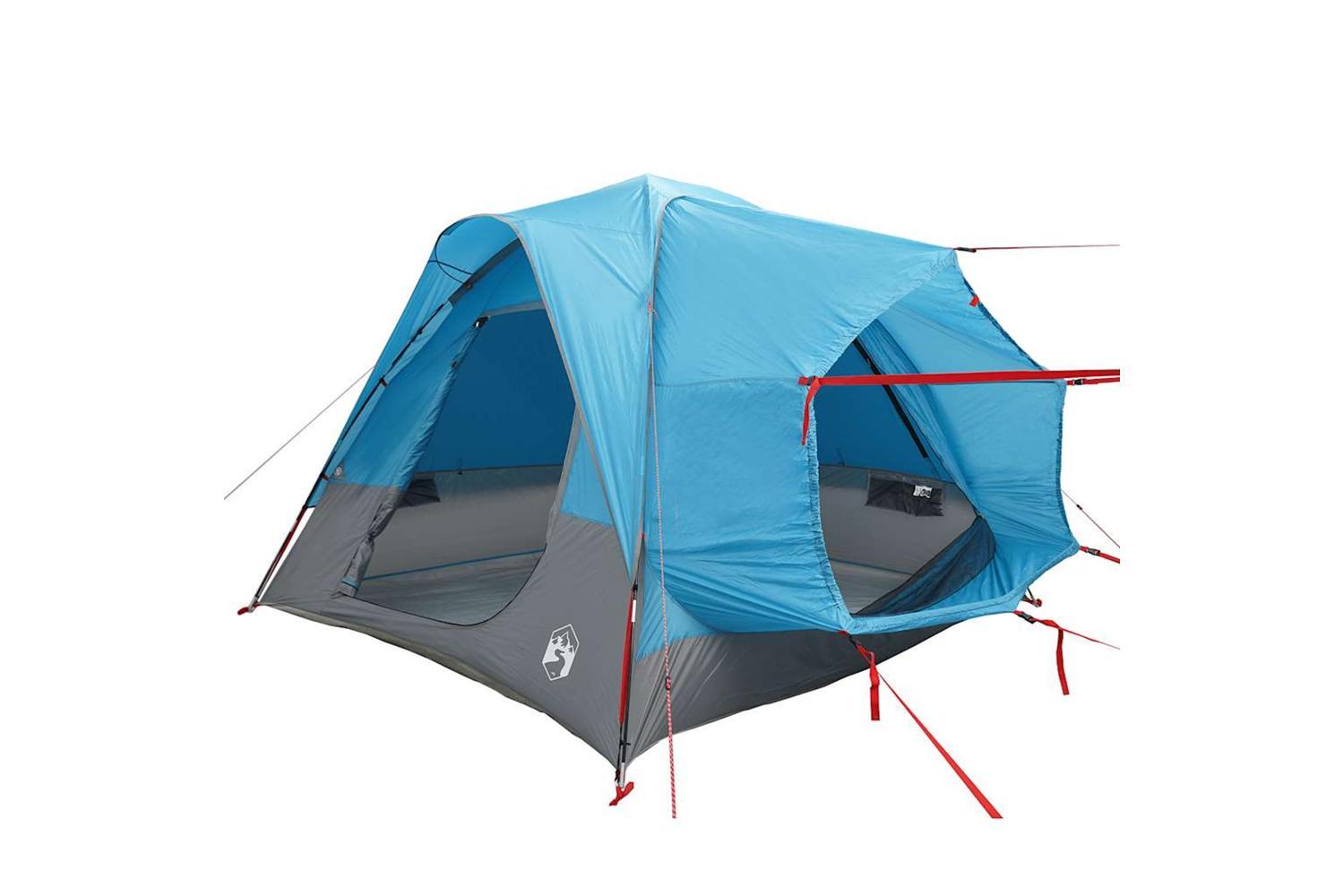 Vidaxl Car Tent 4-person Blue Waterproof-3