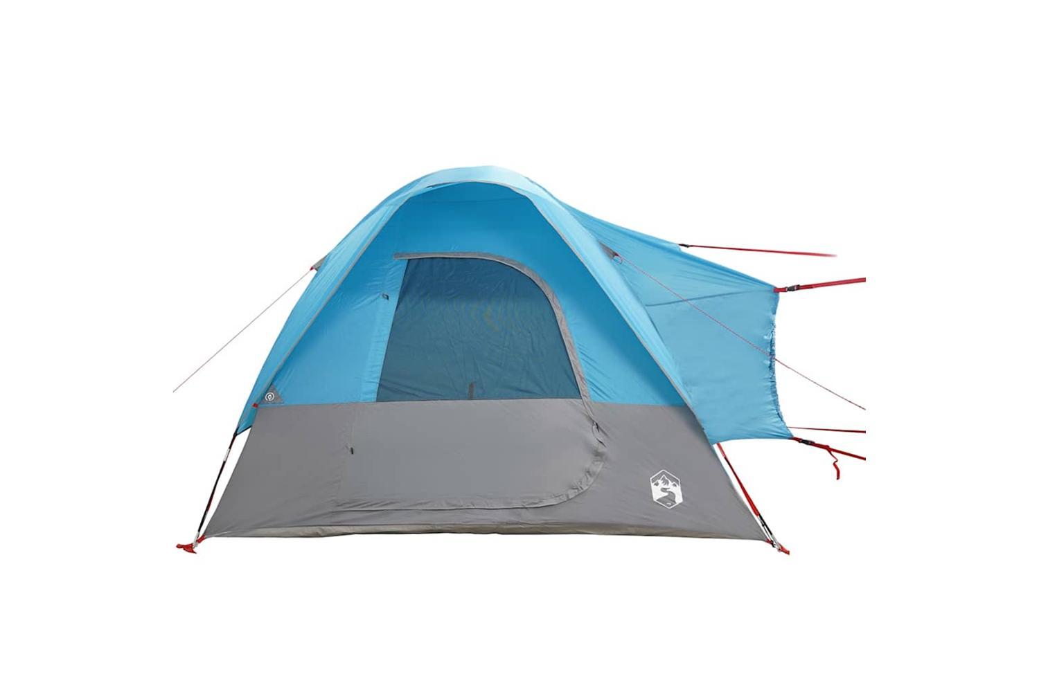Vidaxl Car Tent 4-person Blue Waterproof-6
