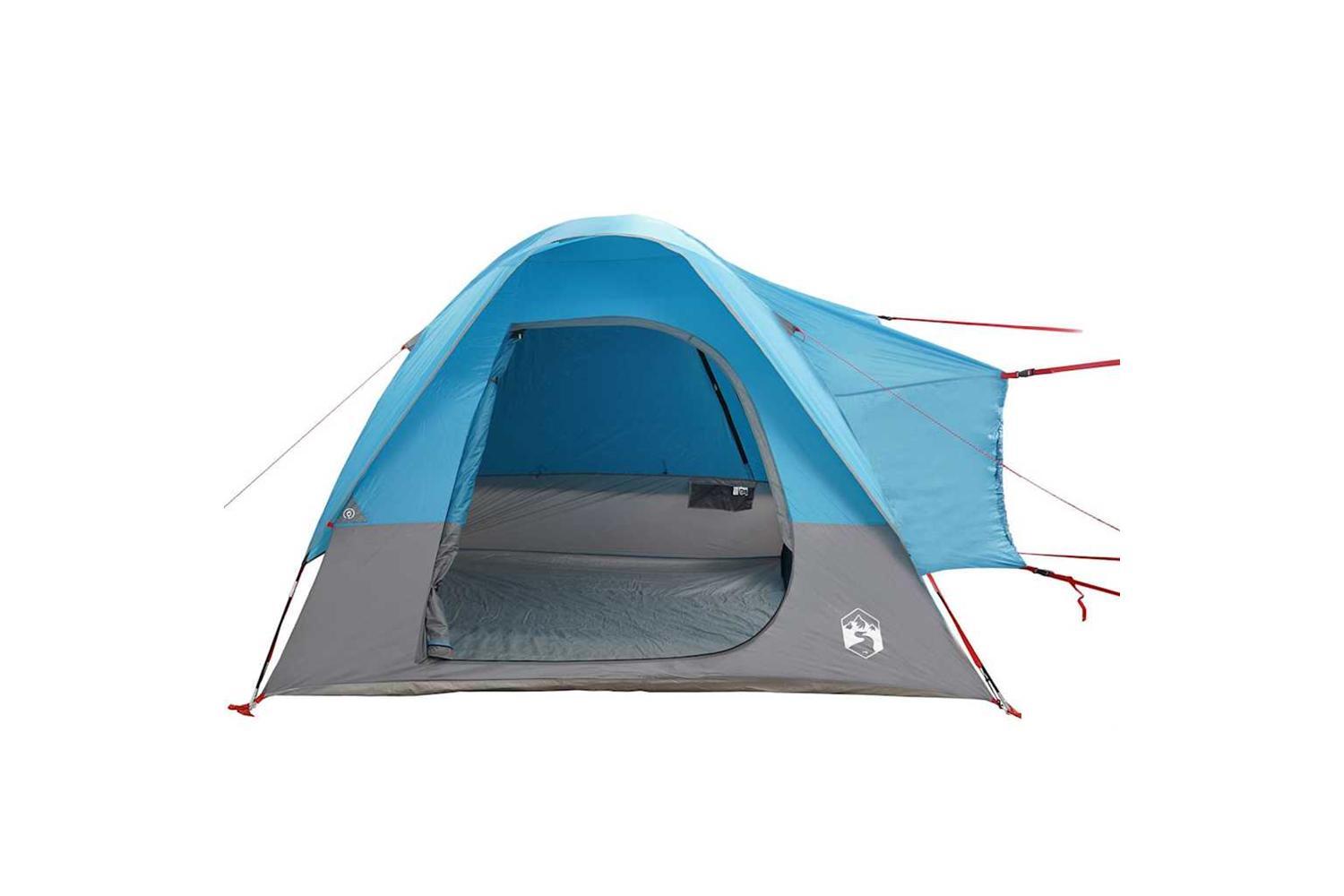 Vidaxl Car Tent 4-person Blue Waterproof-7