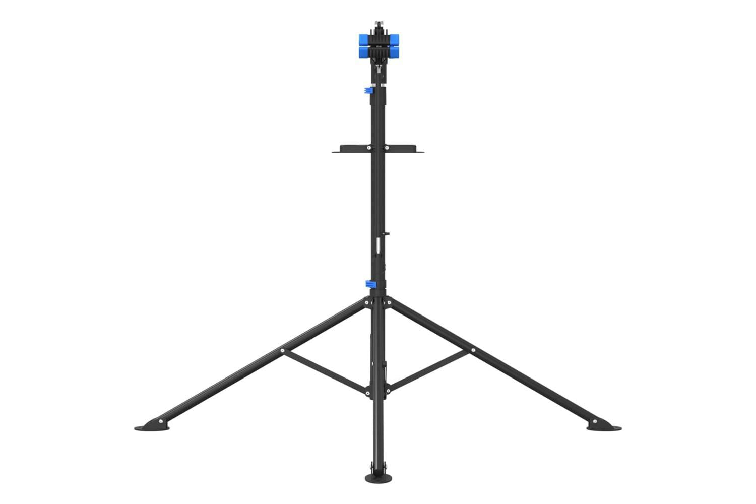 Vidaxl Bike Repair Stand Foldable Adjustable 108-188 Cm Blue Steel-4
