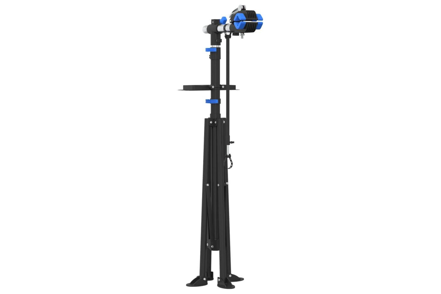 Vidaxl Bike Repair Stand Foldable Adjustable 108-188 Cm Blue Steel-7