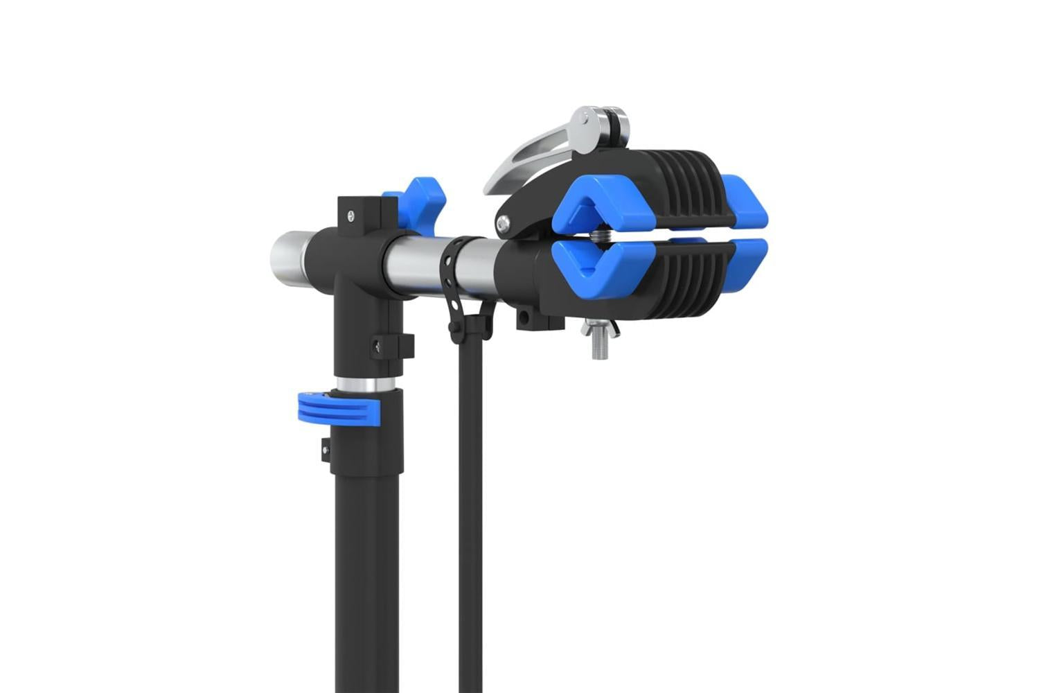Vidaxl Bike Repair Stand Foldable Adjustable 108-188 Cm Blue Steel-10
