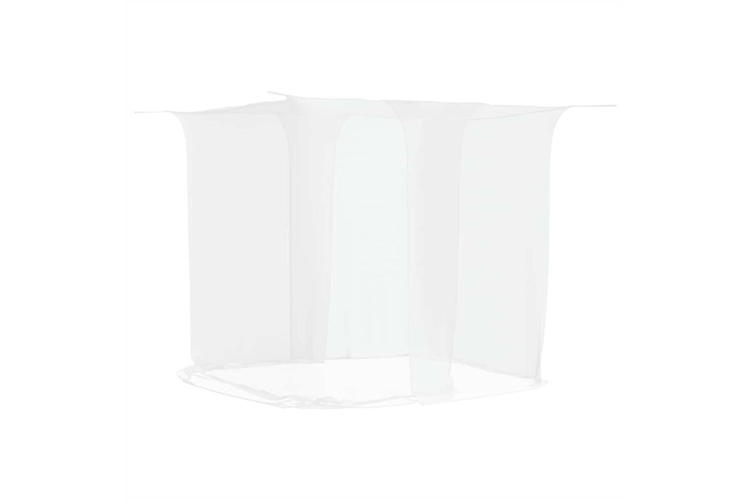 Vidaxl Hanging Mosquito Net 156 Mesh White 220x180x180 Cm-2