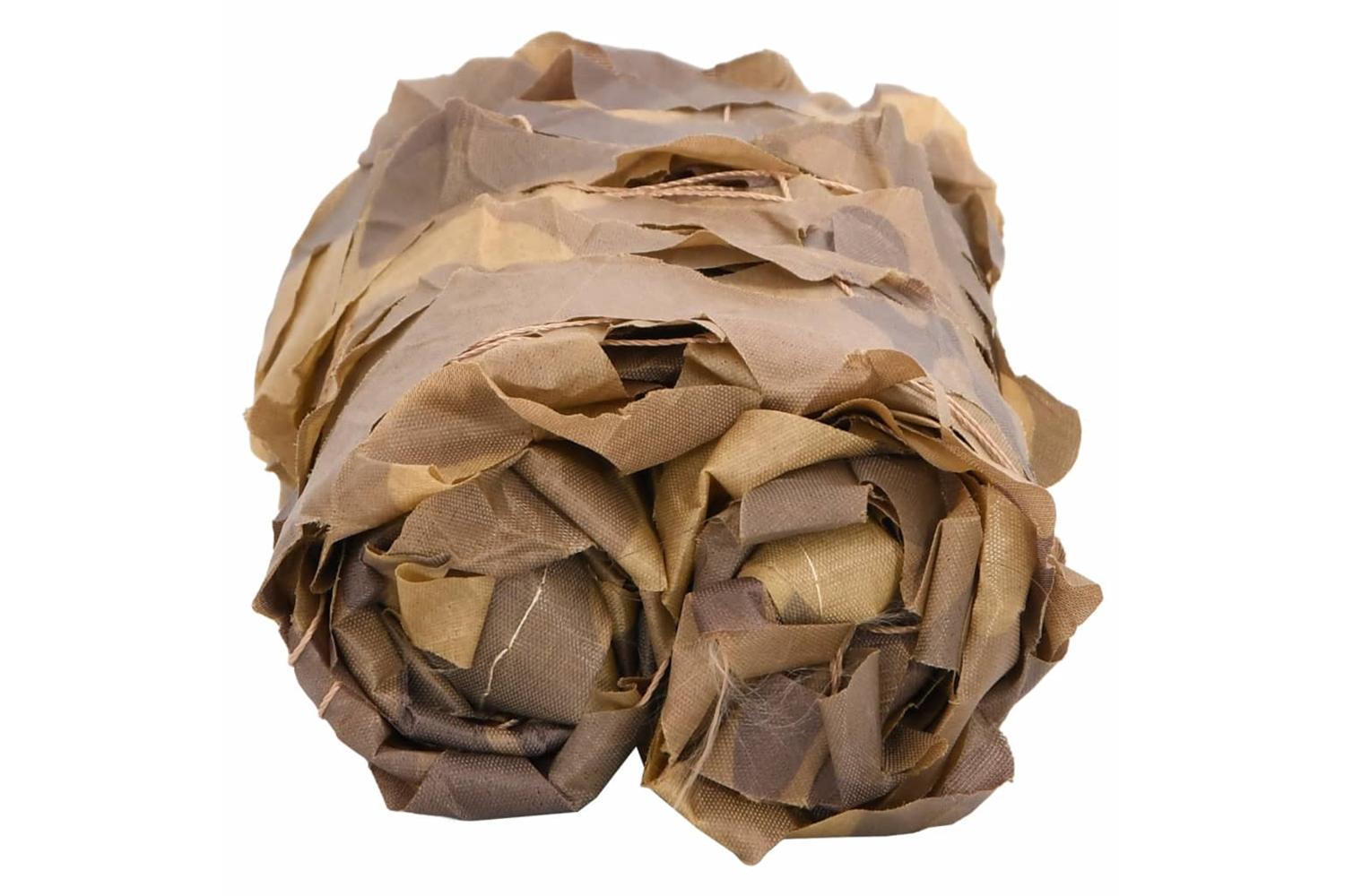 Vidaxl Camouflage Net With Storage Bag 600x414 Cm Sand-3