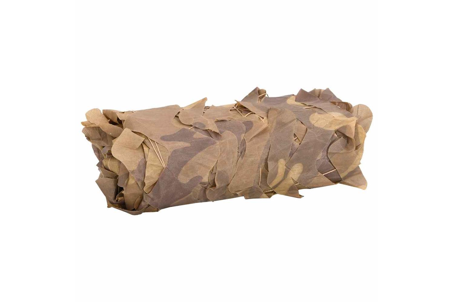 Vidaxl Camouflage Net With Storage Bag 729x602 Cm Sand-2
