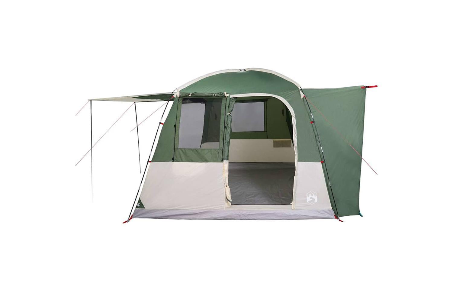 Vidaxl Car Tent 4-person Green Waterproof-4