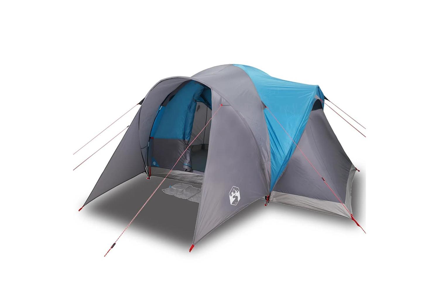 Vidaxl Family Tent Dome 6-person Blue Waterproof