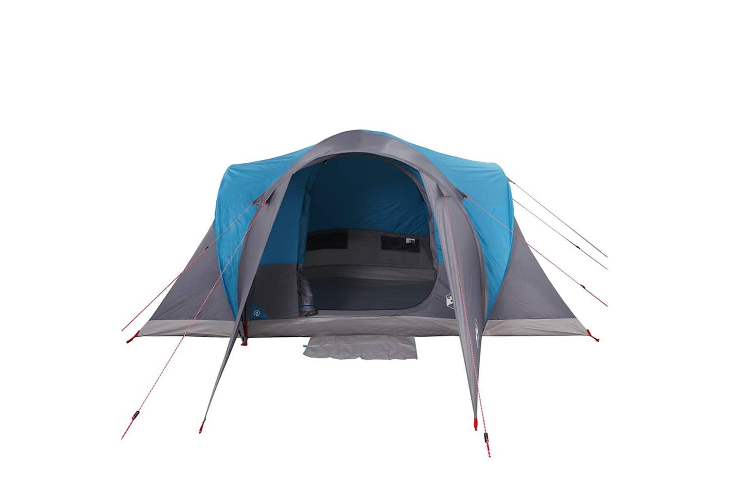 Vidaxl Family Tent Dome 6-person Blue Waterproof-6