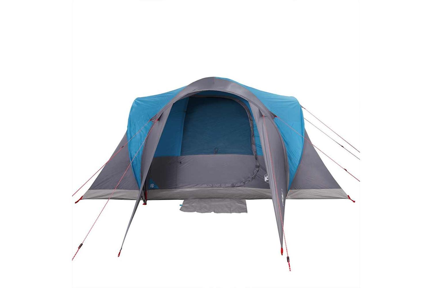 Vidaxl Family Tent Dome 6-person Blue Waterproof-7