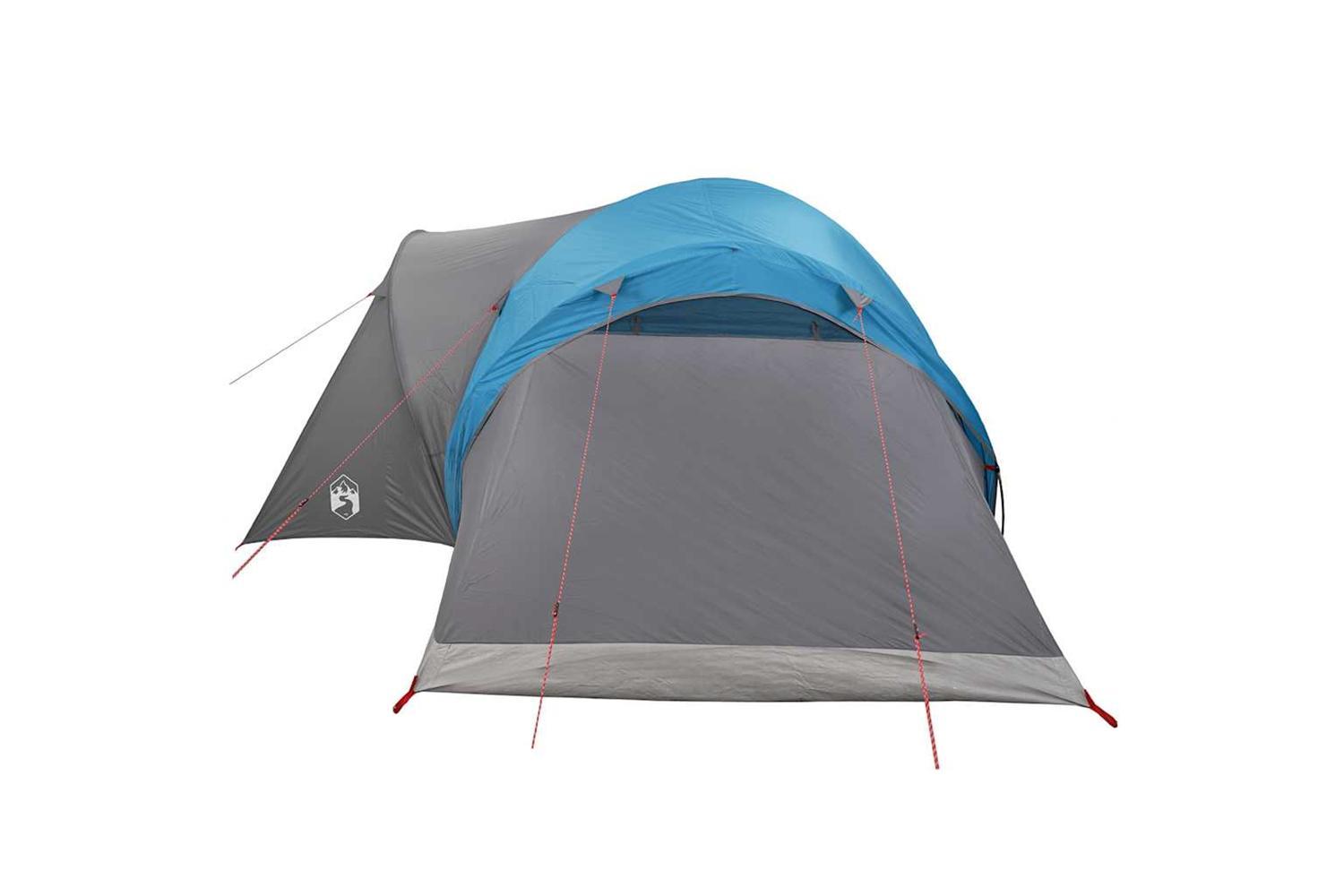 Vidaxl Family Tent Dome 6-person Blue Waterproof-8