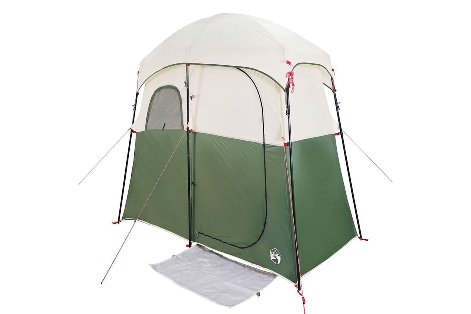 Vidaxl Shower Tent 2-person Green Waterproof-5