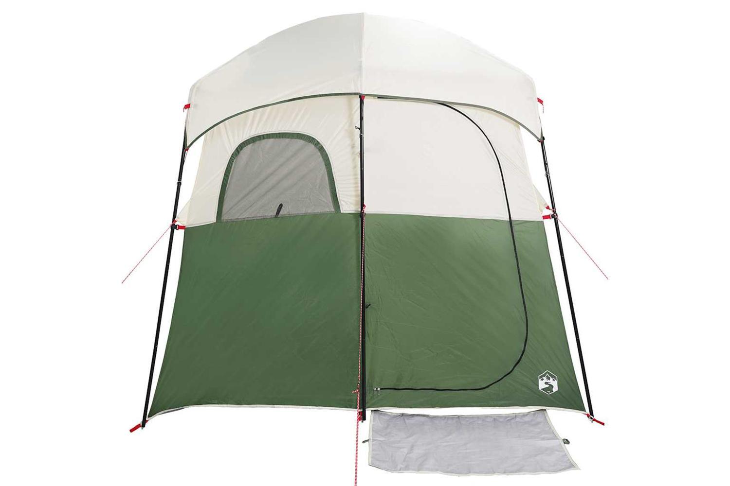 Vidaxl Shower Tent 2-person Green Waterproof-7