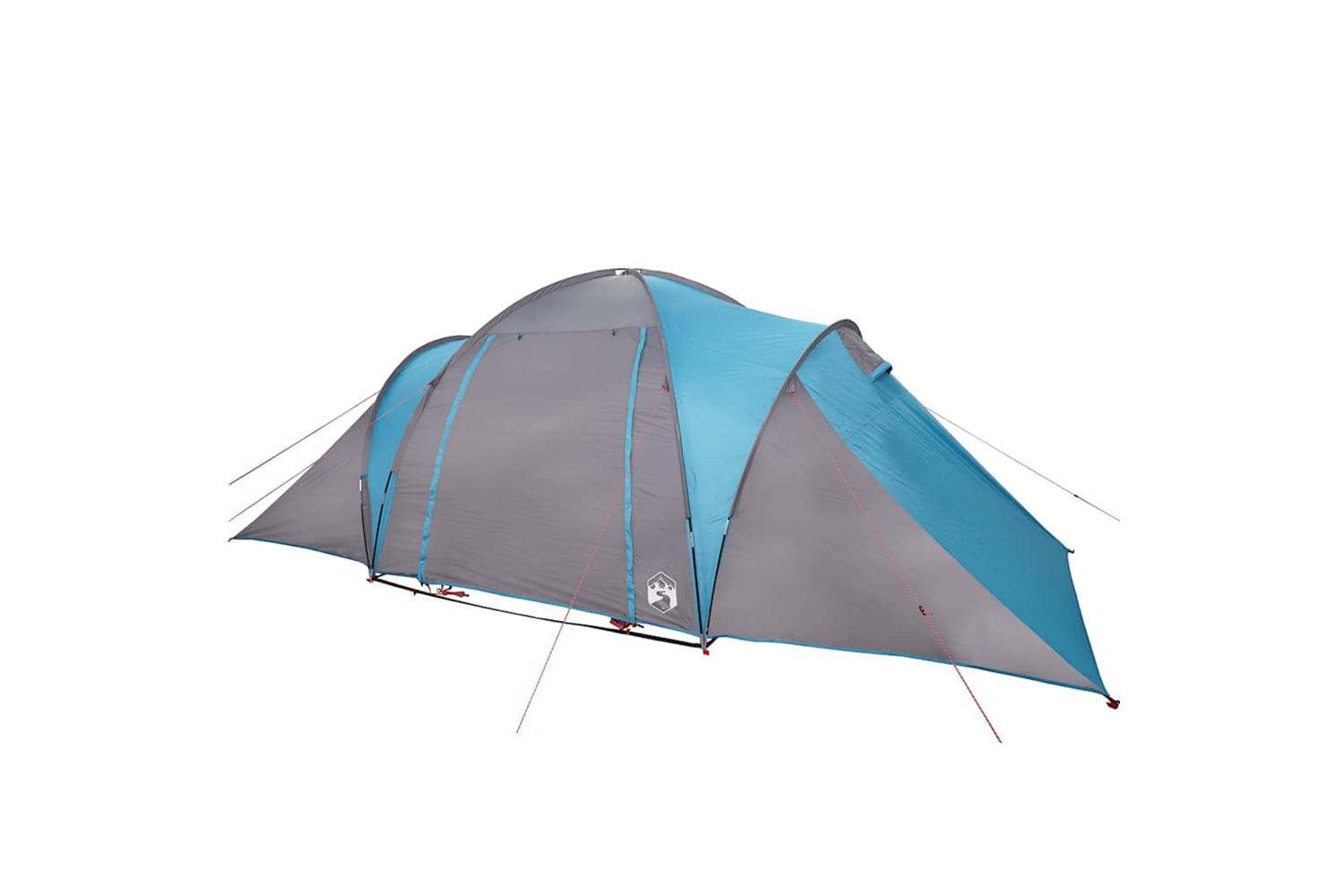 Vidaxl Family Tent Dome 6-person Blue Waterproof-5