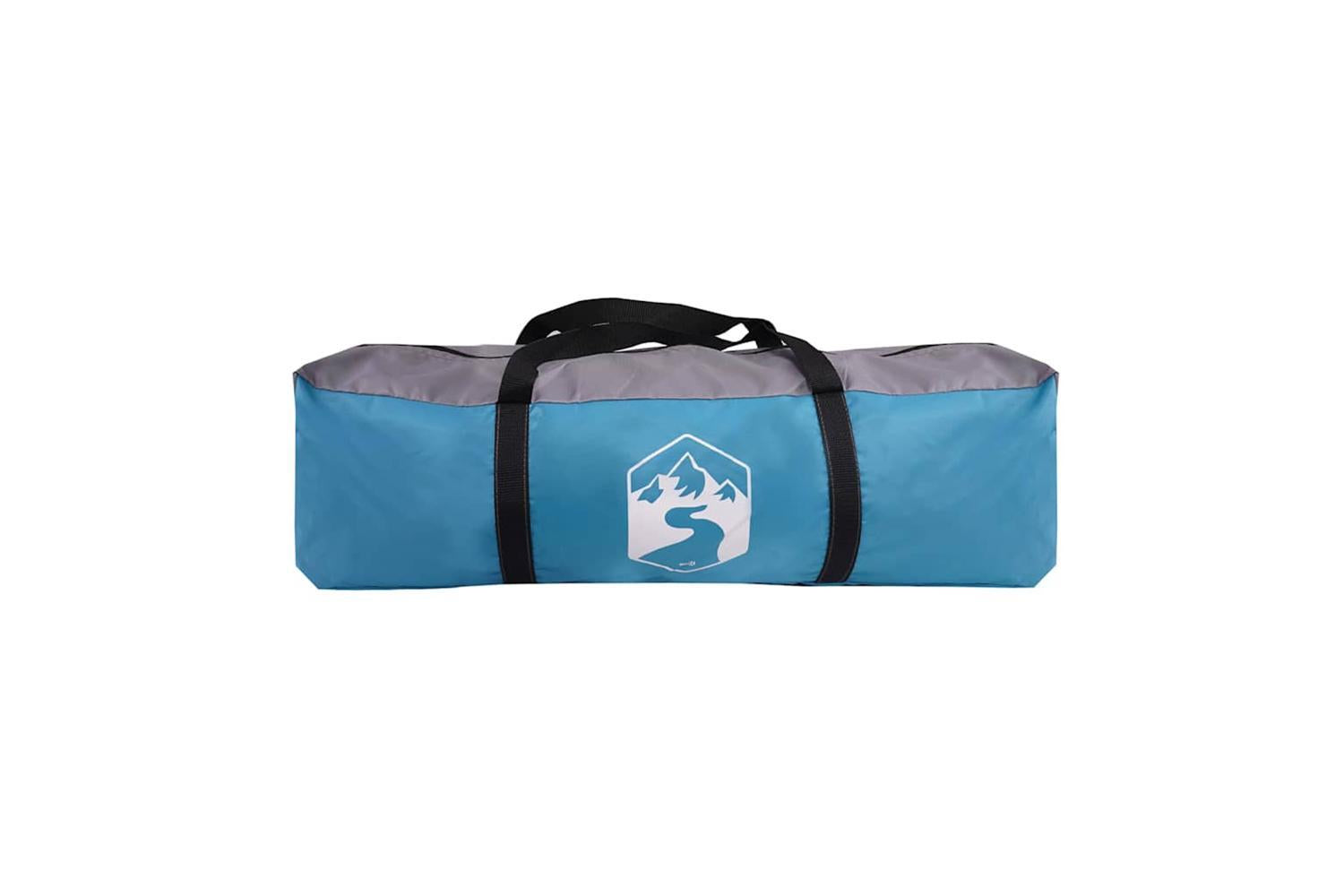 Vidaxl Family Tent Dome 6-person Blue Waterproof-8