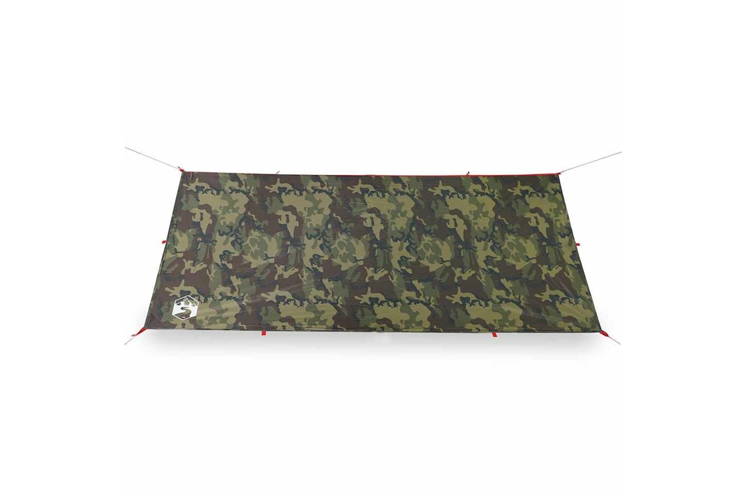 Vidaxl Camping Tarp Camouflage 406x306 Cm Waterproof-5