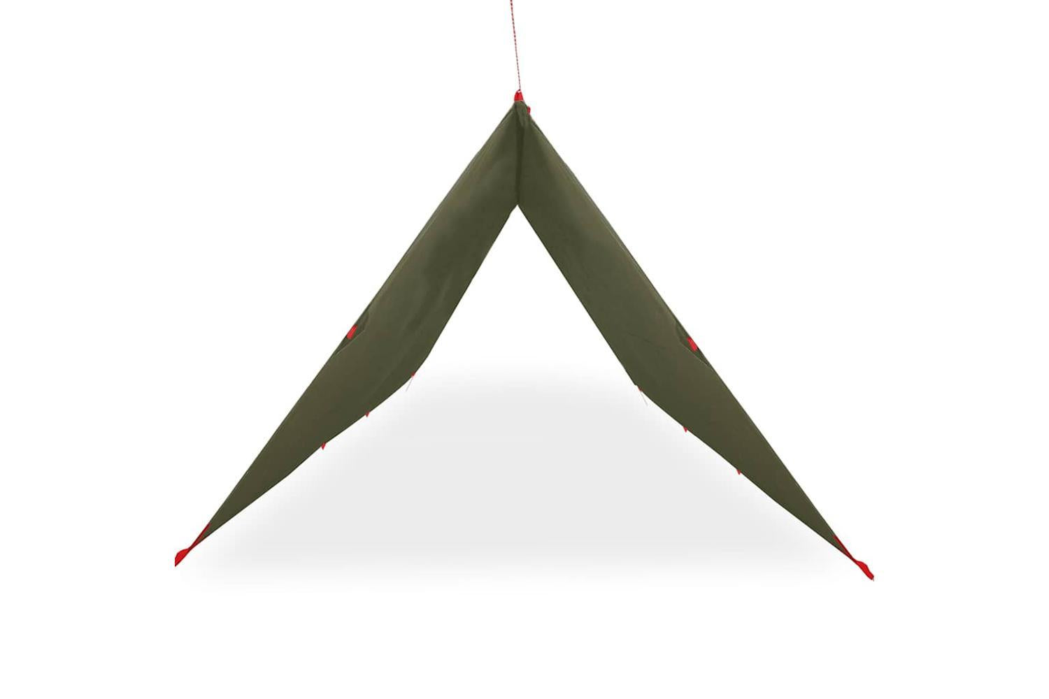 Vidaxl Camping Tarp Olive Green 506x306 Cm Waterproof-4