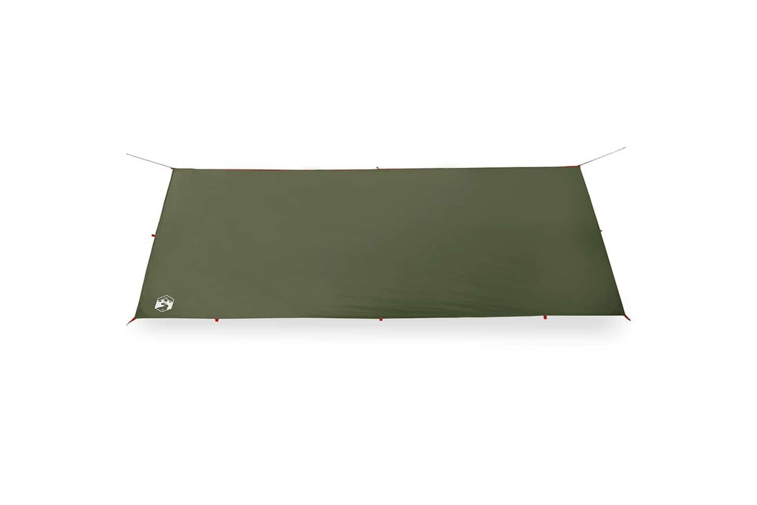 Vidaxl Camping Tarp Olive Green 506x306 Cm Waterproof-5