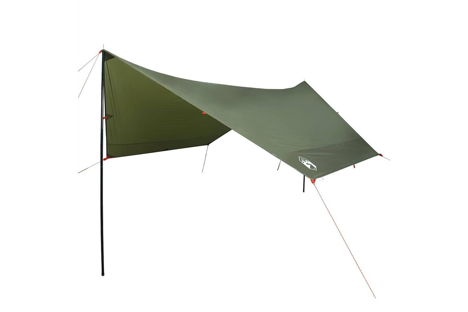 Vidaxl Camping Tarp Olive Green 462x306x211 Cm Waterproof-2